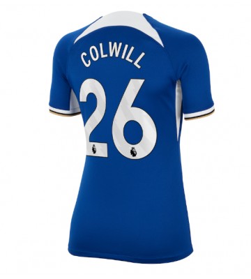 Chelsea Levi Colwill #26 Replika Hjemmebanetrøje Dame 2023-24 Kortærmet